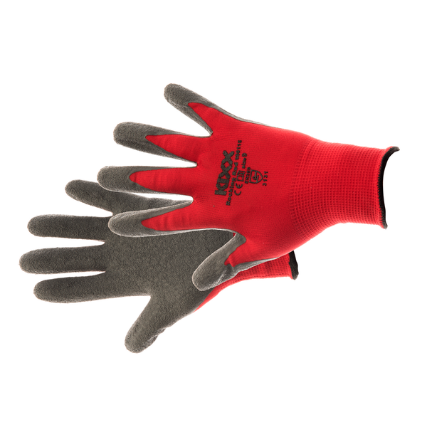 Afbeelding Kixx Tuinhandschoen Rocking Red Rood - Handschoenen - 10 door Petsplace.nl