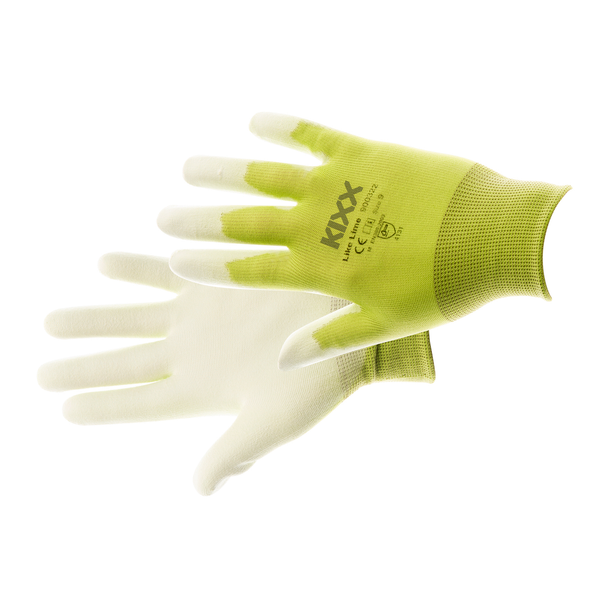 Afbeelding Kixx Tuinhandschoen Like Lime Limoengroen - Handschoenen - 8 door Petsplace.nl