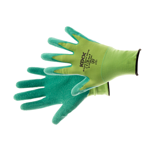 Afbeelding Kixx Tuinhandschoen Groovy Green Groen - Handschoenen - 8 door Petsplace.nl