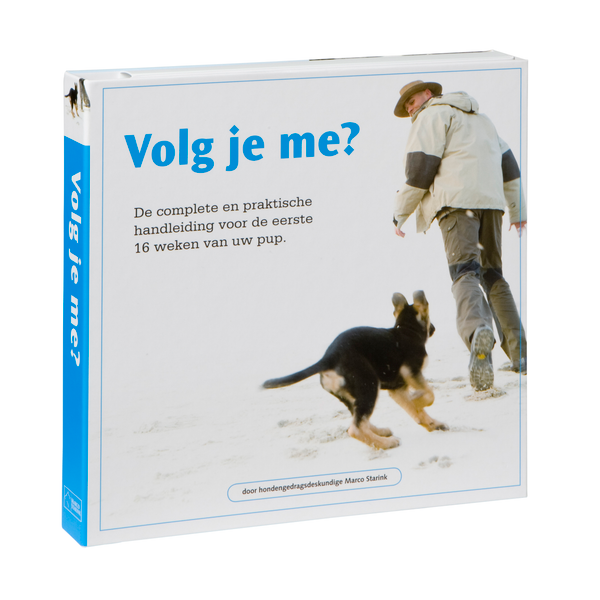 Afbeelding Marco Starink Puppy-Kit Volg Je Me? - Hondenboek - per stuk door Petsplace.nl