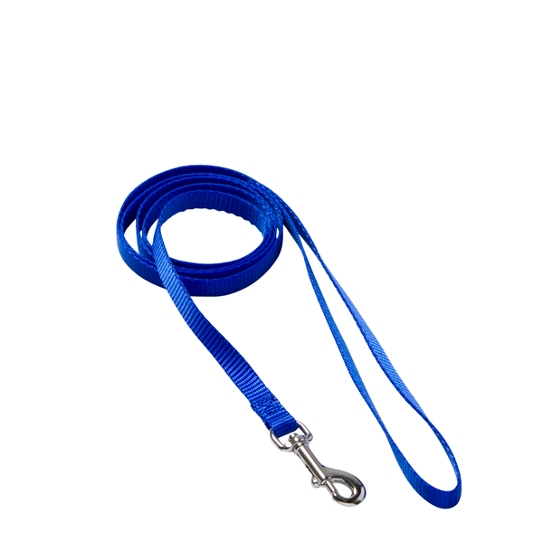 Adori Looplijn Nylon Blauw - Hondenriem - 120x1.0 cm