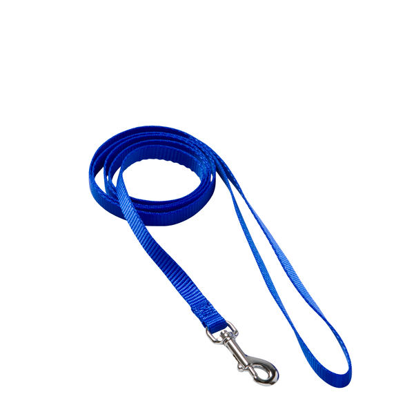 Afbeelding Adori Looplijn Nylon Blauw - Hondenriem - 120x2.0 cm door Petsplace.nl