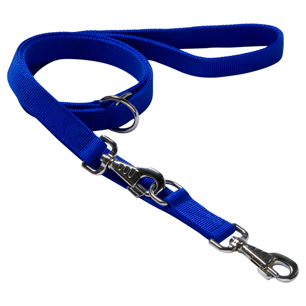 Adori Traininglijn Nylon Blauw - Hondenriem - 200x1.5 cm