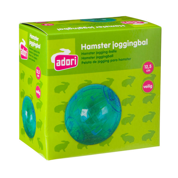 Adori Hamster Joggingbal Plastic S Speelgoed 12 cm Transparant