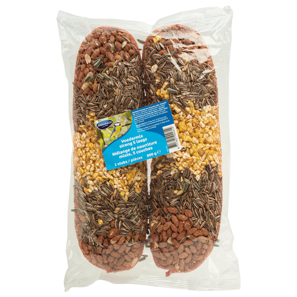 Afbeelding Allbirds&Co Vogelvoermix Streng 5 Lgs A 2 - Voer - 2x400 g door Petsplace.nl