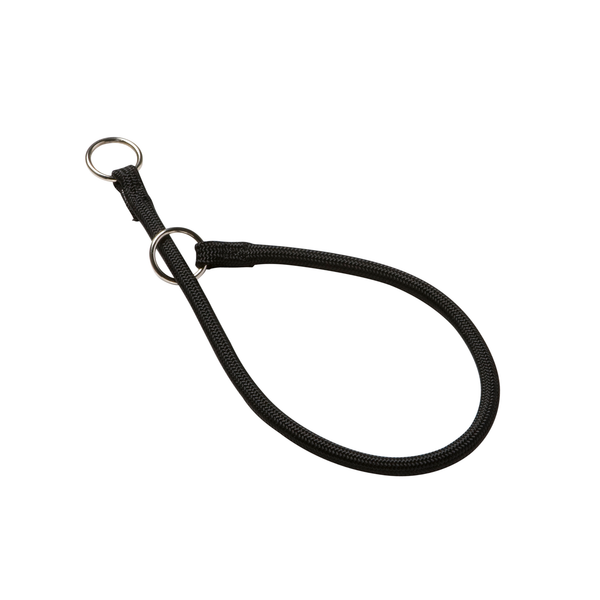 Adori Halsband Nylon Rond Zwart - Hondenhalsband - 45x0.8 cm