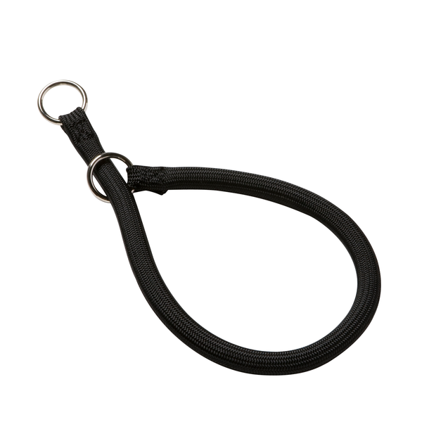 Afbeelding Adori Halsband Nylon Rond Zwart - Hondenhalsband - 55x1.3 cm door Petsplace.nl