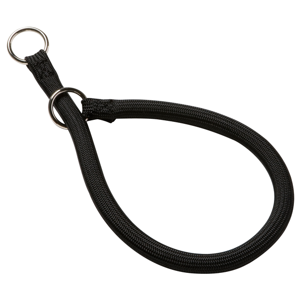 Adori Halsband Nylon Rond Zwart - Hondenhalsband - 60x1.3 cm