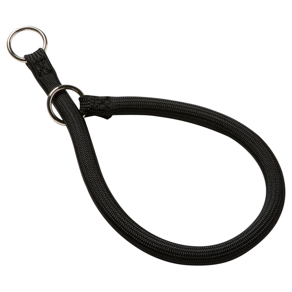 Afbeelding Adori Halsband Nylon Rond Zwart - Hondenhalsband - 60x1.3 cm door Petsplace.nl