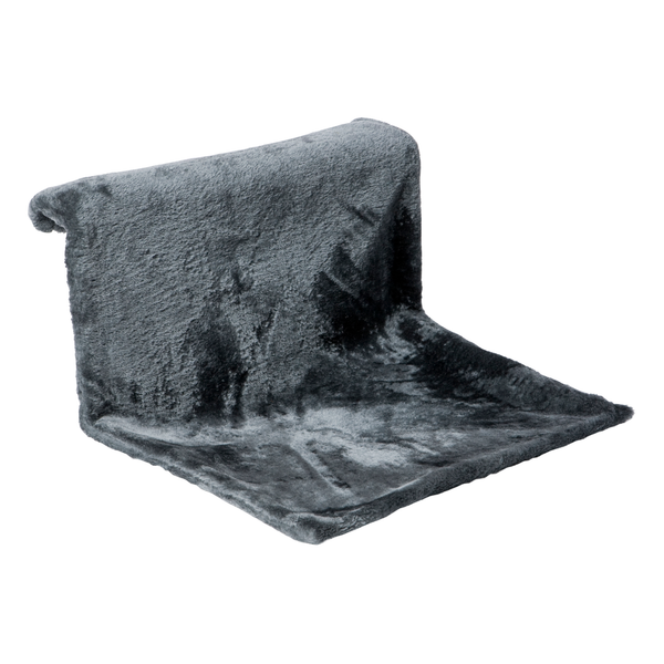 Afbeelding Adori Hangmat Verwarming Effen - Kattenhangmat - 50x38 cm Grijs door Petsplace.nl