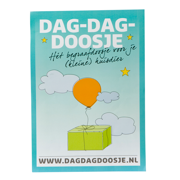 Afbeelding Pets Place Dag Dag Doosje - Begraafdoosje - - Herdenken - 23x16x8 cm door Petsplace.nl