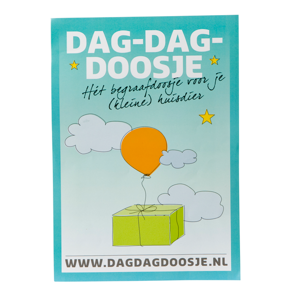 Pets Place Dag Dag Doosje - Begraafdoosje - - Herdenken - 32x22x16 cm