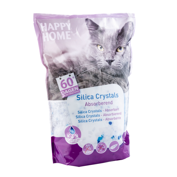 Afbeelding Happy Home Solutions Hygienic Crystals Light Plus - Kattenbakvulling - 7 l door Petsplace.nl