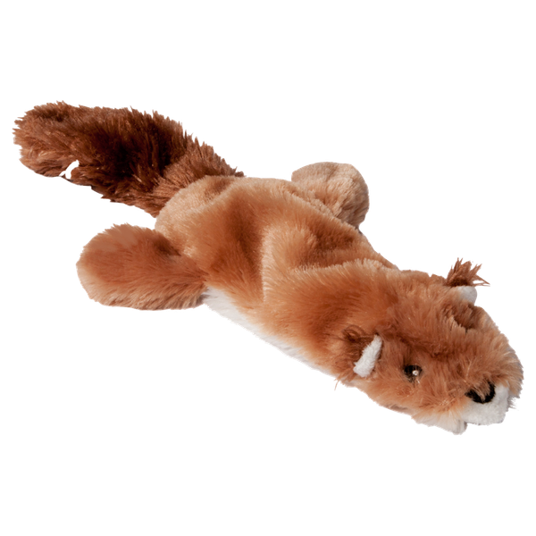 Afbeelding Adori Speeltje Skinny Bever Met Piep - Hondenspeelgoed - 35 cm Bruin door Petsplace.nl