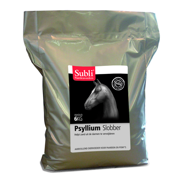 Afbeelding Subli Psyllium Slobber - Paardenvoer - 6 kg door Petsplace.nl