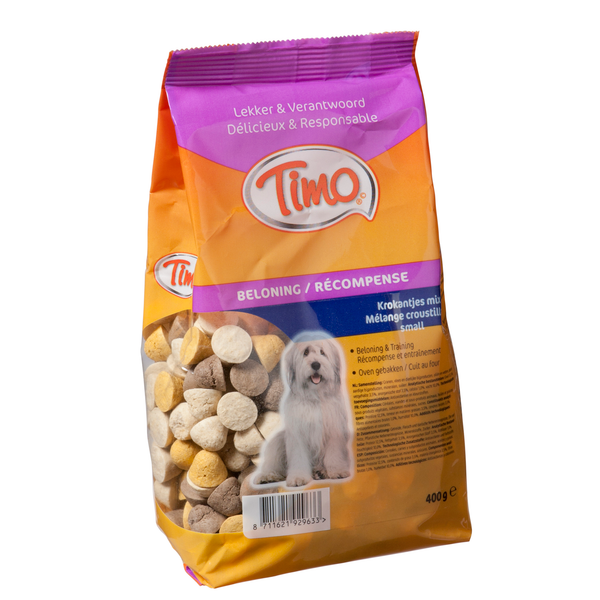 Timo Koekjes Krokantjes Mix - Hondensnacks - 700 g