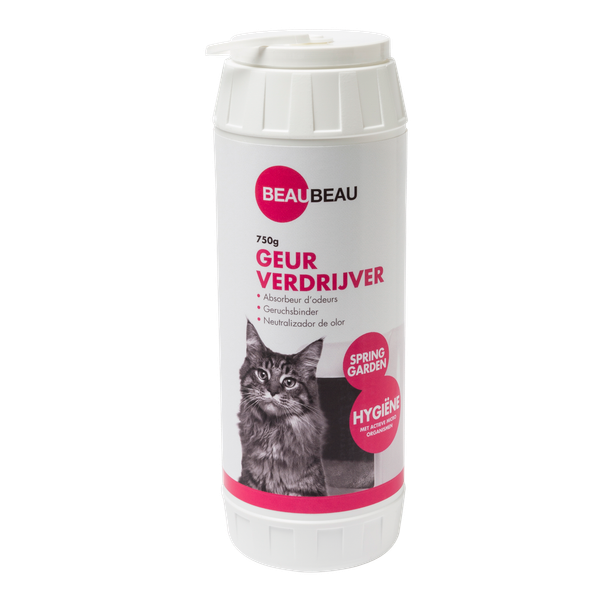 Afbeelding Beaubeau Kattenbak Geurverdrijver - Kattenbakreinigingsmiddelen - 750 g Spring Garden door Petsplace.nl