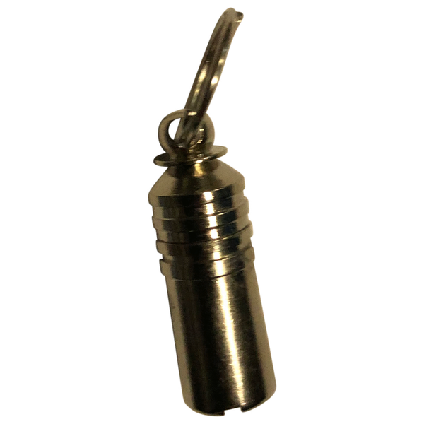 Afbeelding Adori Adreskoker Kat - Kattenadresdrager - Ø9 x 28 mm Zilver door Petsplace.nl