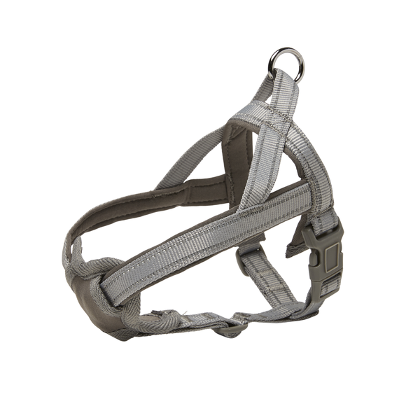 Afbeelding Adori Harnas Neopreen Zilvergrijs - Hondenharnas - a 35 b 67-93x2.5 cm door Petsplace.nl