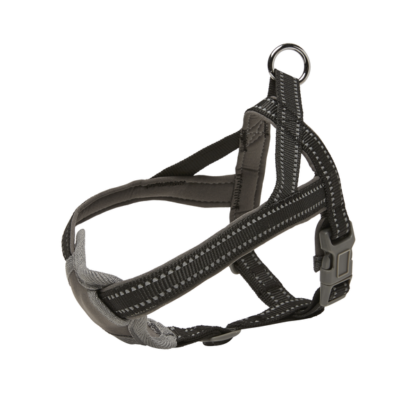 Afbeelding Adori Harnas Neopreen Zwart&Grijs - Hondenharnas - a 35 b 67-93x2.5 cm door Petsplace.nl