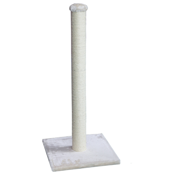Adori Krabpaal Sam 40x40x90 cm - Krabpalen - Creme&Wit