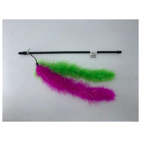 Afbeelding Adori Cat Glitter Teaser - Kattenspeelgoed - 40 cm Assorti door Petsplace.nl