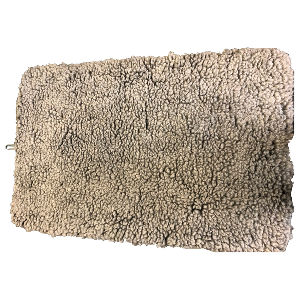 Afbeelding Adori Benchmat Sheepskin Grijs - Hondenbenchkussen - 47X32 cm door Petsplace.nl