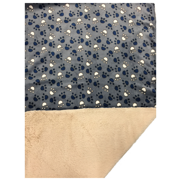 Afbeelding Adori Fleece Deken Dubbel - Hondendeken - 150X100 cm Grijs door Petsplace.nl