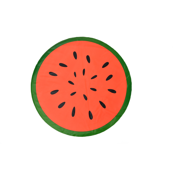 Afbeelding Adori Koelmat Meloen - Hondenverkoeling - Ø60 cm Groen Rood door Petsplace.nl