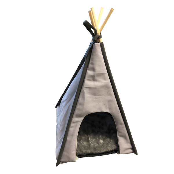 Afbeelding Adori Speeltent Chix - Slaapplaats - 35x35x50 cm Grijs door Petsplace.nl