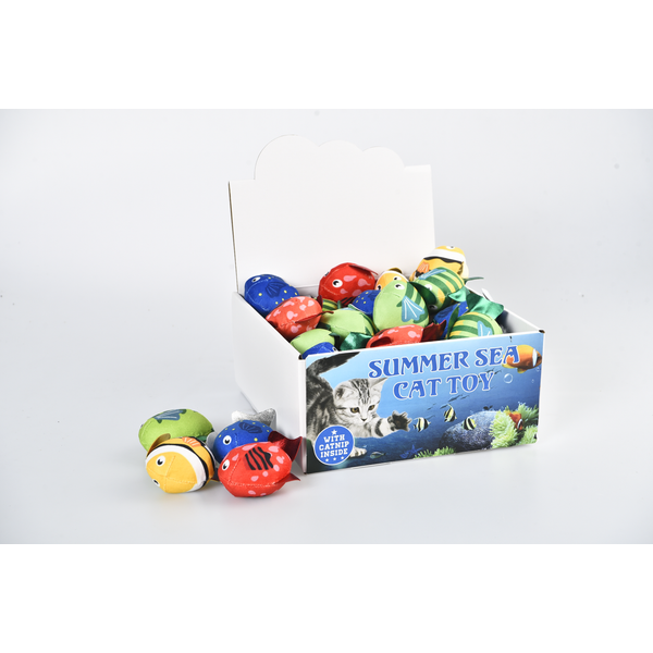 Afbeelding Adori Cat Toy Set With Catnip - Kattenspeelgoed - 9x7.8 cm Assorti door Petsplace.nl