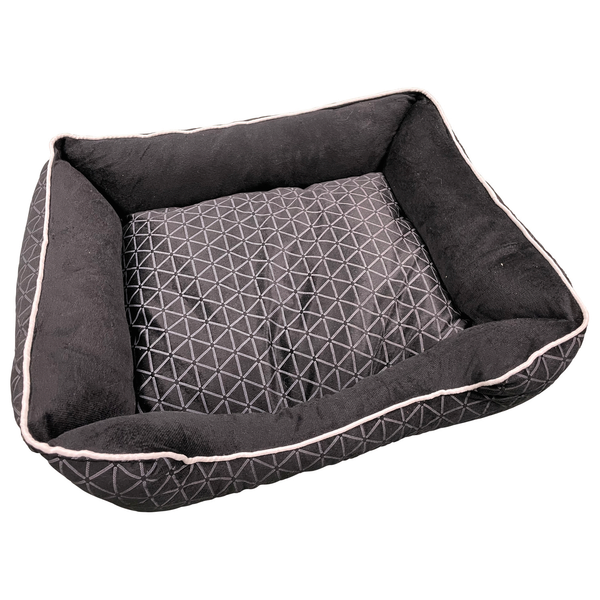 Afbeelding Adori Mand Sofia Zwart - Hondenmand - 50x60x17 cm door Petsplace.nl