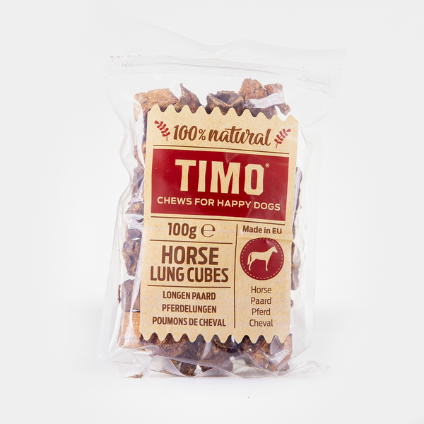 Afbeelding Timo Longen - Hondensnacks - Paardenvlees 100 g door Petsplace.nl
