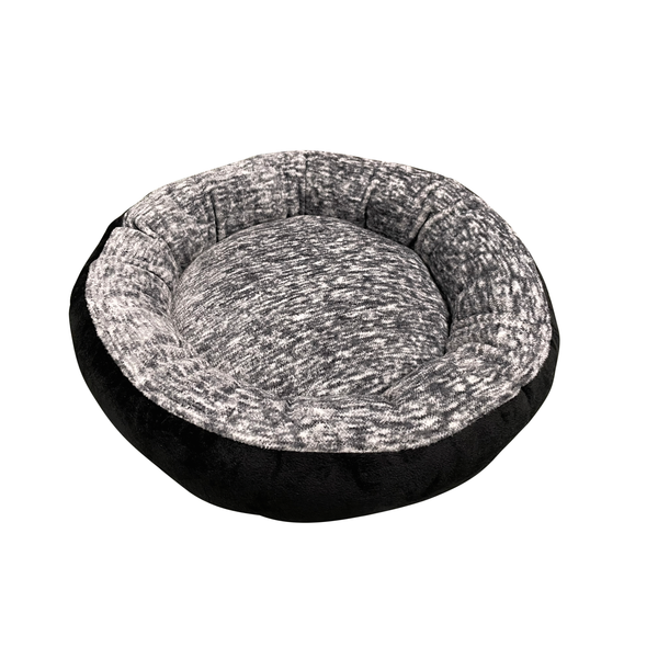 Afbeelding Adori Donut Luca Ø55 cm - Kattenmand - Zwart door Petsplace.nl