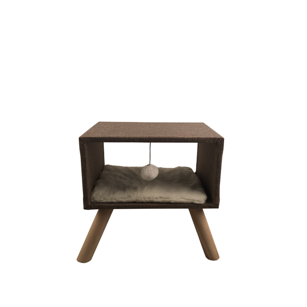 Afbeelding Adori Kattenmeubel Iris - Kattenmand - 43.5x30x43.5 cm Bruin door Petsplace.nl