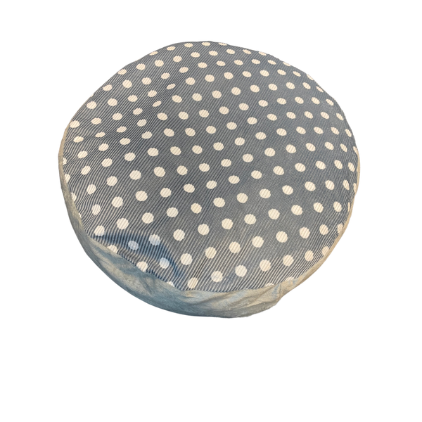 Afbeelding Adori Kussen Dotty - Kattenkussen - Ø 60x12 cm Grijs door Petsplace.nl