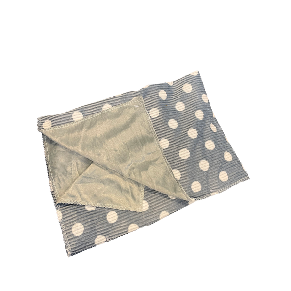 Afbeelding Adori Deken Dotty - Kattendeken - 100x70 cm Grijs door Petsplace.nl