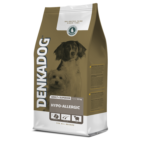 Afbeelding Denkadog Hypo-Allergic hondenvoer 12.5 kg door Petsplace.nl