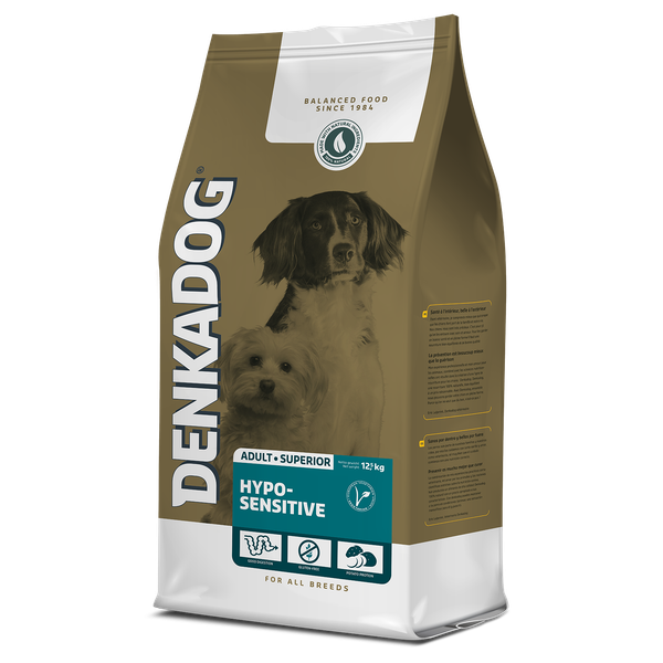 Afbeelding Denkadog Hypo-Sensitive hondenvoer 12.5 kg door Petsplace.nl