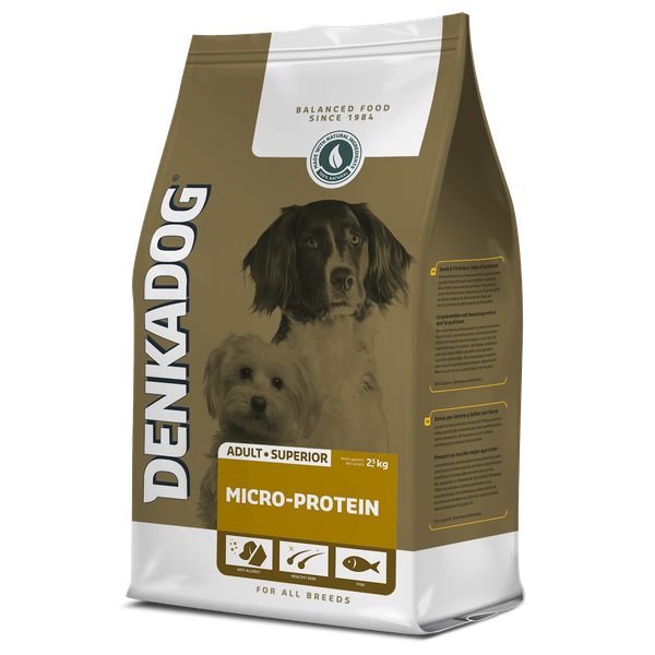 Afbeelding Denkadog Superior Micro-Protein Vis - Hondenvoer - 2.5 kg door Petsplace.nl