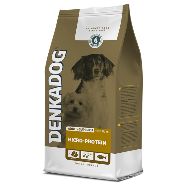 Afbeelding Denkadog Micro-Protein hondenvoer 12.5 kg door Petsplace.nl