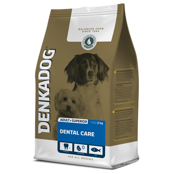 Denkadog Dental Care - Hondenvoer - Rund Kip Vis 2.5 kg