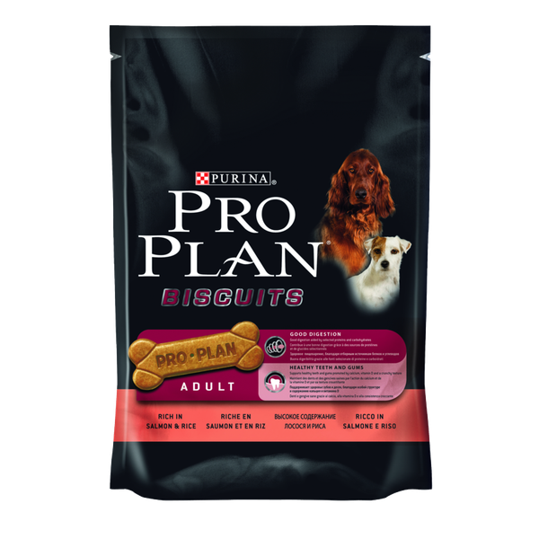 Pro Plan Biscuits Zalm & Rijst hondenkoekjes 400 gram