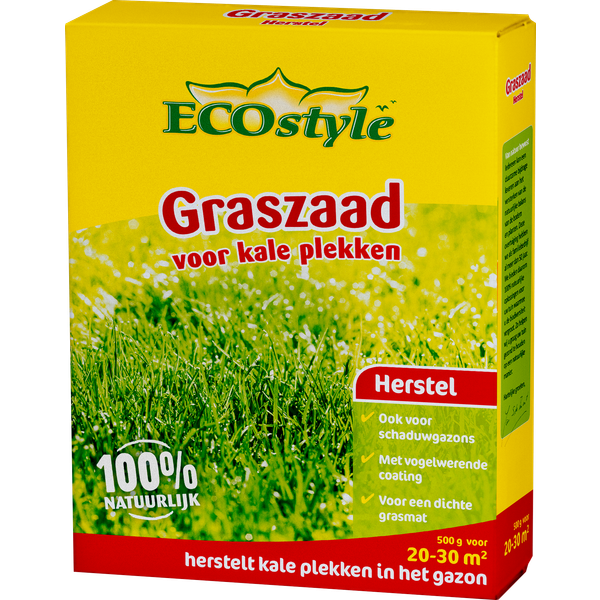 Afbeelding Ecostyle Graszaad-Extra 30 m2 - Graszaden - 500 g door Petsplace.nl