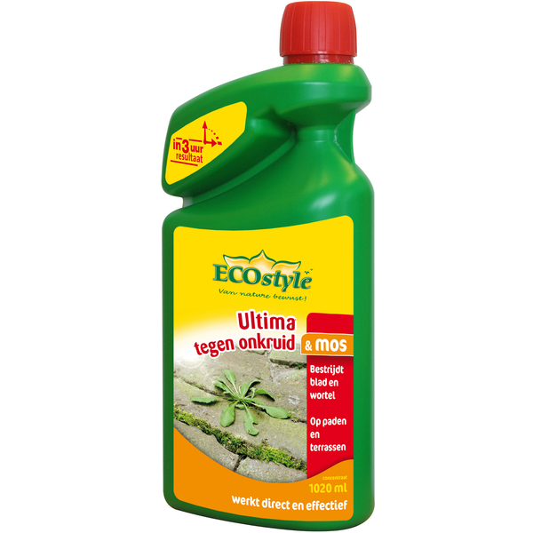 Ecostyle Ultima Onkruid & Mos Concentraat - Onkruidbestrijding - 1020 ml