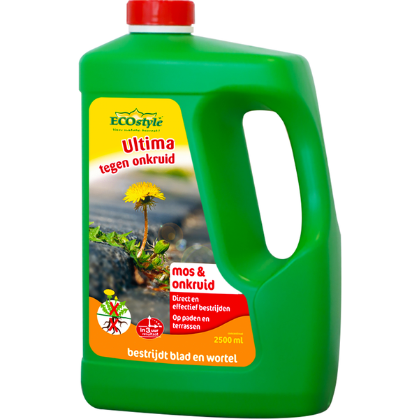 Ecostyle Ultima Onkruid & Mos Concentraat - Onkruidbestrijding - 2.5 l Concentraat