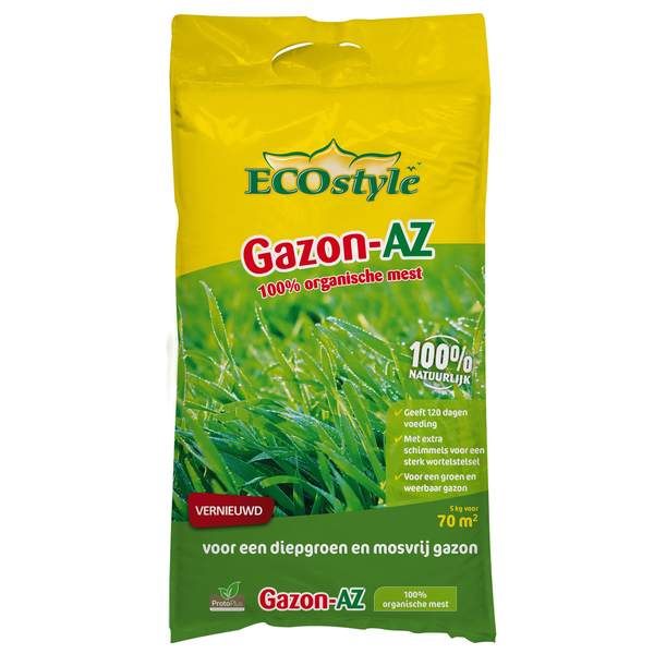 Afbeelding Ecostyle Organische Meststof Gazon-AZ 5 Kg door Petsplace.nl