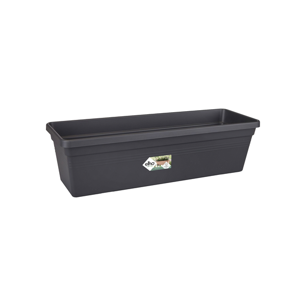 Afbeelding Elho Balkonbak Green Basics Zwart - Plantenbak - 49x17x14 cm door Petsplace.nl