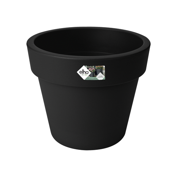 Green basics top planter 23 cm living black