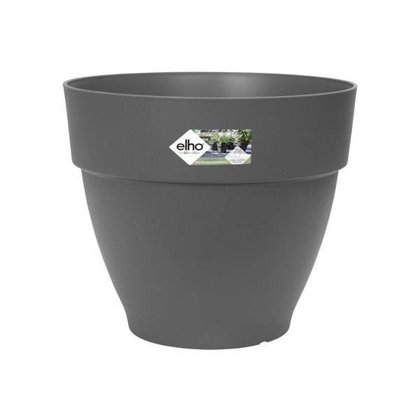 Afbeelding Elho Bloempot Vibia Campana Rond Grijs - Buitenpot - ø 39x33 cm door Petsplace.nl